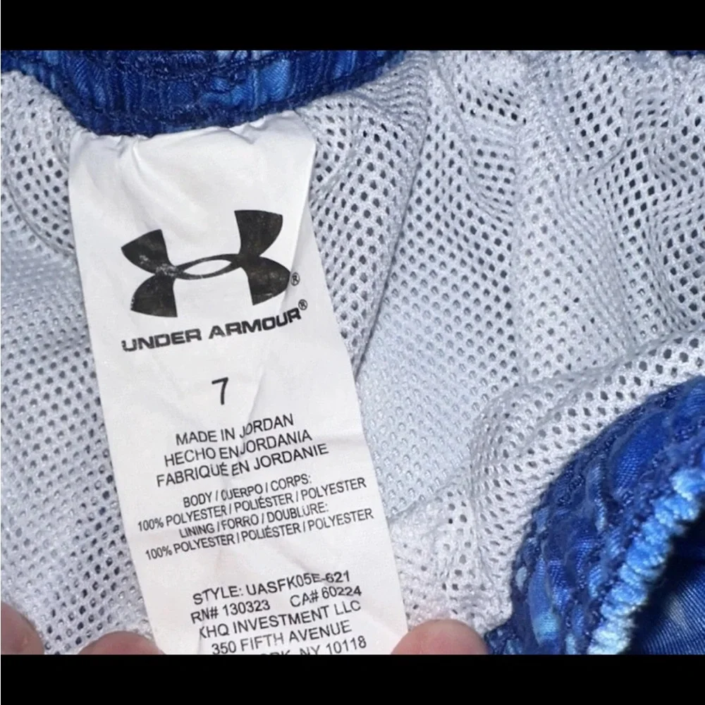 Swim Trunks Bundle- Under Armour And‎ Wonder  Nation, Size Boys Small/ 7